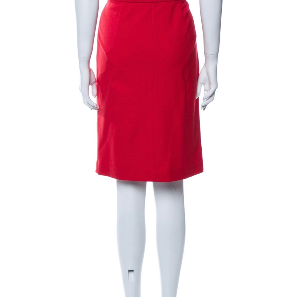 Diane von Furstenberg dvf Kimmie Skirt red 2 - Picture 2 of 10